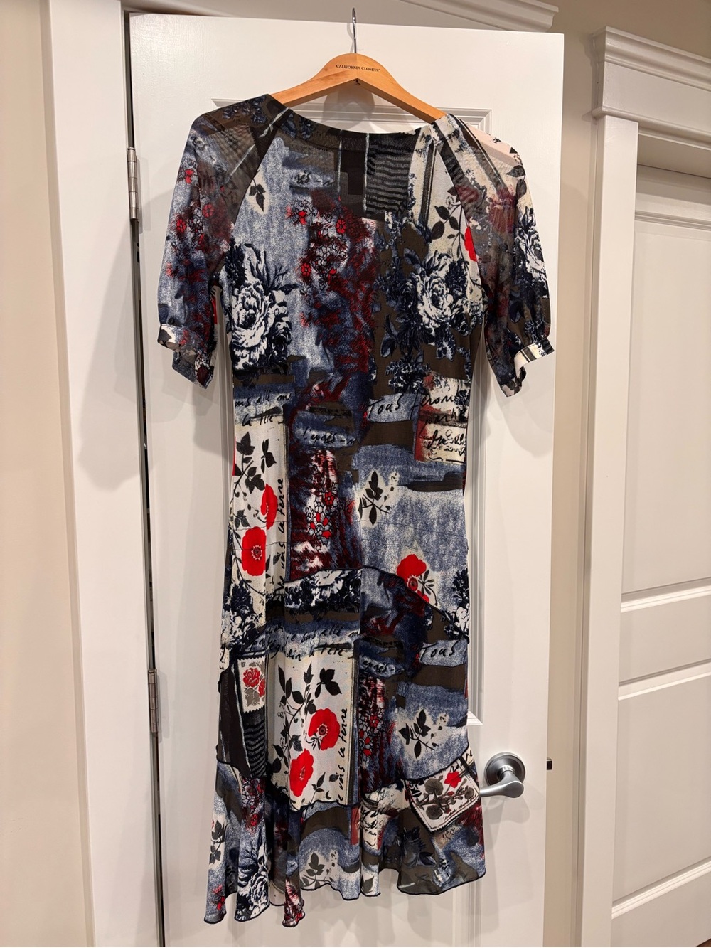 Joseph Ribkoff Wrap-Style Dress - Picture 3 of 5